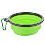 Load image into Gallery viewer, 1Pcs Portable Travel Bowl Dog Feeder Water Food Container Silicone Small Mudium Dog Pet Accessories Folding Dog Bowl Outfit
