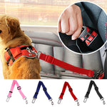 Load image into Gallery viewer, 43 70cm Adjustable Dog Car Safety Seat Belt Vehicle Seatbelt Harness Lead Clip Pet Dog Supplies Safety Lever Auto Traction
