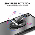 Load image into Gallery viewer, Multi-purpose Car Air Vent Mobile Phone Finger Ring Universal Phone Holder Bracket 360 Rotatable Stand For Iphone Samsung Huawei
