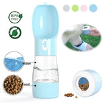 Load image into Gallery viewer, Pet Dog Water Bottle Portable Drinking water Feeder Bowl dog cat food feeding for Puppy dog cat Outdoor Walking Travel Supplies
