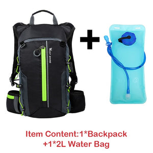 WEST BIKING Waterproof Bicycle Bag Cycling Backpack Breathable 10L Ultralight Bike Water Bag Climbing Cycling Hydration Backpack