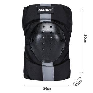 Riding Elbow Pads Knee Skating Extreme Off-road Outdoor Sports Protective Gear Reflective Skating Shatter-resistant Protection