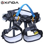 Load image into Gallery viewer, XINDA Camping Outdoor Hiking Rock Climbing Half Body Waist Support Safety Belt Climbing tree Harness Aerial Sports Equipment
