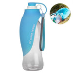 Load image into Gallery viewer, Portable Dog Water Bottle,Reversible &amp; Lightweight Travel Pet Water Dispenser with Expandable Silicone Flip-Up Leaf
