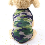 Load image into Gallery viewer, Pet Puppy Shirt Vest For Dogs, Camouflage Pet Dog Spring Summer Clothes, Military Dog T Shirt Para Perro Tshirt
