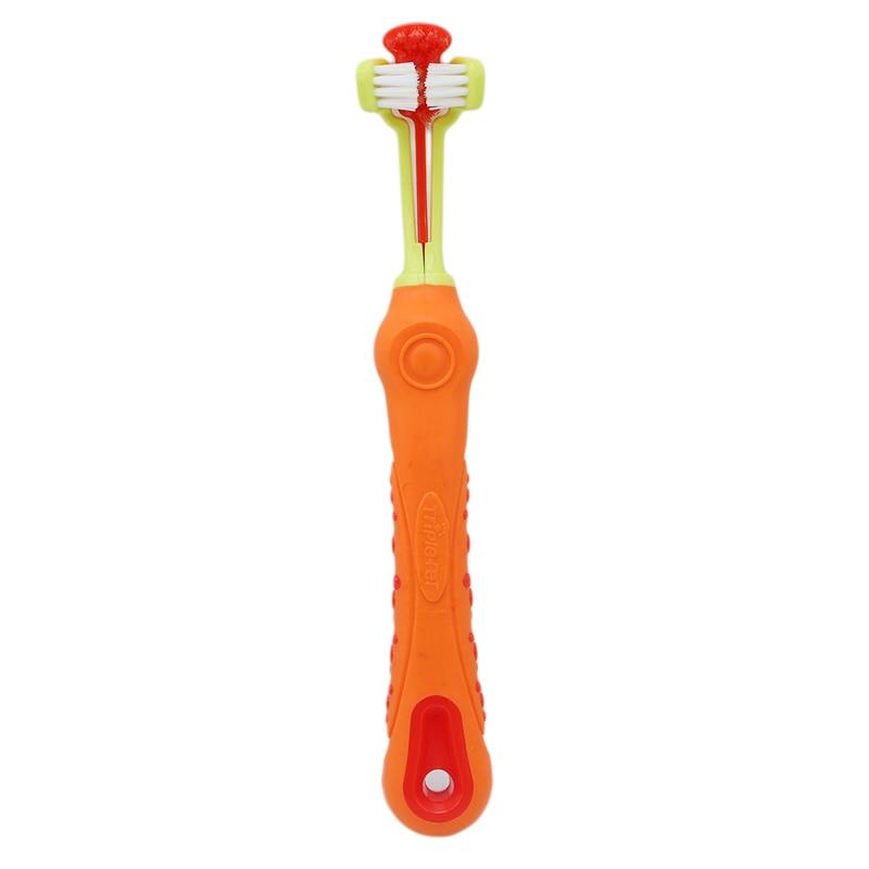 Three Sided Pet Toothbrush