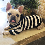 Load image into Gallery viewer, Striped Clothing for Dog Coat Pet Dog Clothes Puppy Hoodies Jacket Dog Apparel Pet Cat Costumes roupas para cachorro S-4XL
