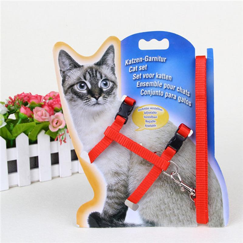 1Pc Adjustable Nylon Rope Pet Dog Puppy Cat Lead Leash Harness Walking Chest Strap Pet Lead Leash Pet Supplies