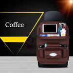 Load image into Gallery viewer, Car Seat Back Bag Folding Table Organizer Pad Drink Chair Storage Pocket Box Travel Stowing Tidying Automobile Accessories
