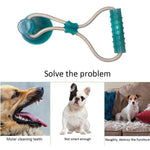 Load image into Gallery viewer, 1PCS Pet Molar Toy Self-playing Rubber Ball Toy With Suction Cup Dog Interactive Molar Chew Toy Teeth Cleaning Tool
