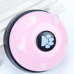 Load image into Gallery viewer, Pet Toy Training Called Dinner Small Bell Footprint Ring Dog Toys
