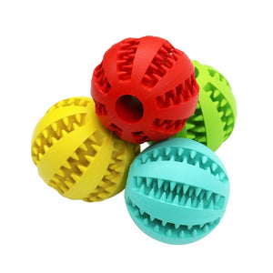 Pet Dog Toys Extra-tough Rubber Ball Toy Funny Interactive Elasticity Ball Dog Chew Toys