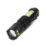 Load image into Gallery viewer, 3800LM XML Q5+COB Waterproof Powerful Led Flashlight Torch ZOOM Mini Q5 Hand Lamp Linterna Led for Hiking/Fishing/Camping/Biking
