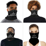 Load image into Gallery viewer, Polyester Bandana Face Scarf I CAN&#39;T BREATHE Protective Riding Face cover Multi-function Magic Head Scarf  For Parade Protest
