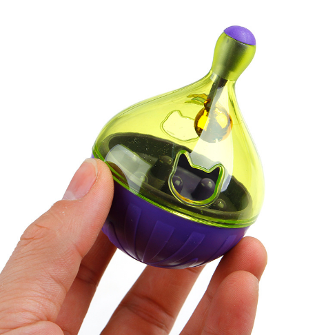 Pet Training Exercise Tumbler Leakage Food Smarter Interactive IQ Treat Ball Fun Bowl Toy