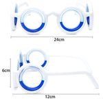 Load image into Gallery viewer, Outdoor glasses, anti-sports disease, glasses, smart halo, airsickness, liquid, removable folding, portable illness safety frame
