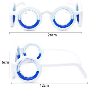 Outdoor glasses, anti-sports disease, glasses, smart halo, airsickness, liquid, removable folding, portable illness safety frame