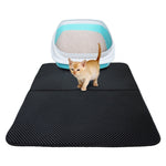 Load image into Gallery viewer, Waterproof Pet Cat Litter Mat EVA Double Layer Cat Litter Trapping Pet Litter Cat Mat Clean Pad Products
