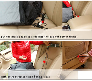 Pet Dog Car Seat Cover Protector Waterproof Vehicle Pet Mat Blanket Foldable Pet Dog Car Carrier Basket Safety Single Seat Bag