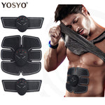 Load image into Gallery viewer, EMS Wireless Muscle Stimulator Trainer Smart Fitness Abdominal Training Electric Weight Loss Stickers Body Slimming Belt Unisex
