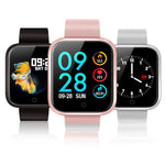 Load image into Gallery viewer, P70 smart wristband +earphone+belt /set smart band women with heart rate blood pressure waterproof watch for ios android
