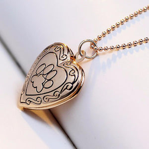 Pet Paw Footprint Necklace