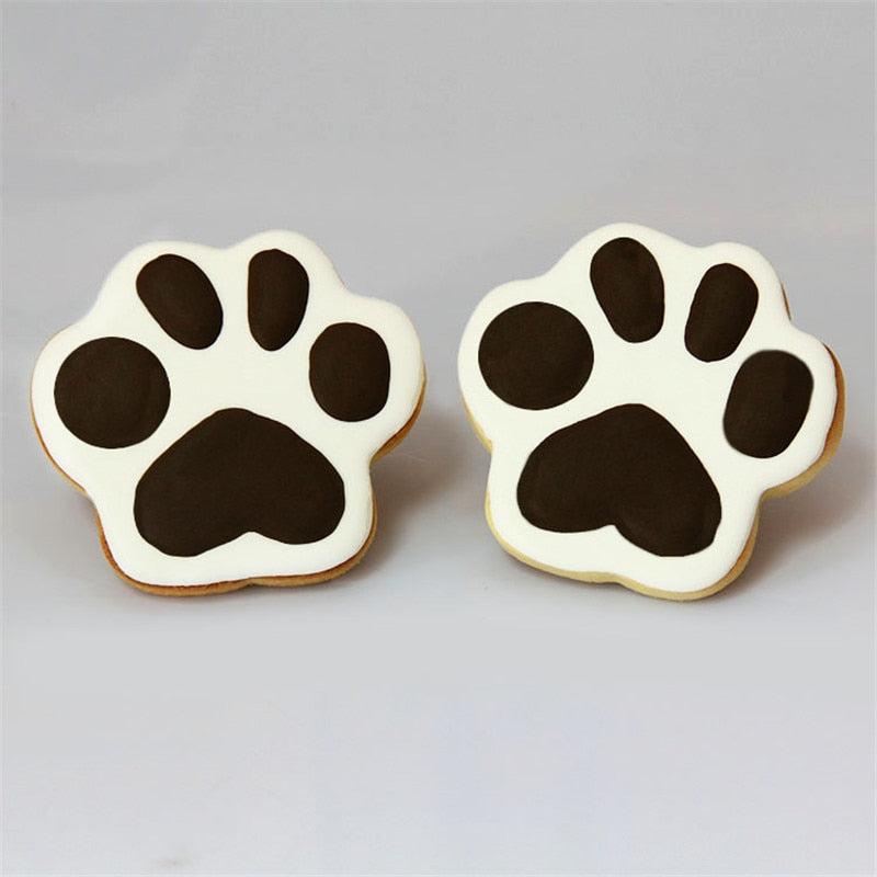 3pcs Patisserie Reposteria Pet Dog Bone Claw Fondant Cake Decor Tools Metal Cookie Cutter Paste Chocolate Biscuit Mold Bakery