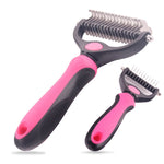 Load image into Gallery viewer, Hair Removal Comb for Dogs Cat Detangler Fur Trimming Dematting Deshedding Brush Grooming Tool For matted Long Hair Curly Pet
