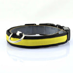 Load image into Gallery viewer, Nylon Pet Dog Collar LED Light Night Safety Light-up Flash Glowing Cat Collar Dog Collars
