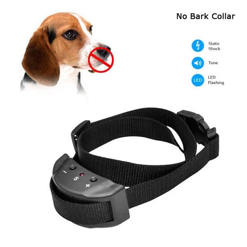 Hot Sale Anti Bark No Barking Remote Electric Shock Vibration Remote Pet Dog Training Collar