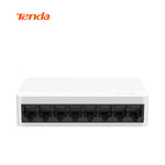 Load image into Gallery viewer, Tenda S108 8 Port 10/100Mbps Fast Ethernet Network Switch LAN Hub, Full/Half Duplex, Small and Smart, English/European Firmware
