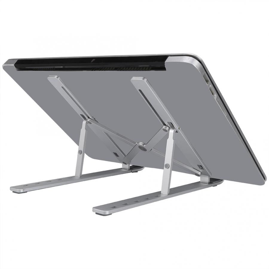 N3 Adjustable Laptop Bracket Holder Stand Computer Notebook Stand with Silicone Non-slip Pad