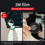 Load image into Gallery viewer, Baseus 2Pcs Car Holder HD Rear View Convex Mirror Auto Rearview Mirror 360 Degree Wide Angle Vehicle Blind Spot Rimless Mirrors
