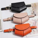 Load image into Gallery viewer, Women Serpentine Fanny Pack Ladies New Fashion Waist Belt Bag Mini Disco Waist bag Leather Small Shoulder Bags
