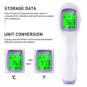 Non-Contact Forehead Temperature Tool High Precision Thermometer Industrial Temperature Meter