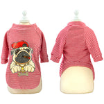 Load image into Gallery viewer, Cute Dog Clothes For Small Dogs Cats Pug French Bulldog Chihuahua Cotton Pet Clothes Puppy Shirt Summer Dog Vest T-shirts S-2XL
