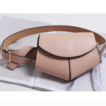 Load image into Gallery viewer, Women Serpentine Fanny Pack Ladies New Fashion Waist Belt Bag Mini Disco Waist bag Leather Small Shoulder Bags
