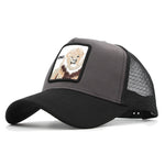 Load image into Gallery viewer, Animals Embroidery Baseball Caps Men Women Snapback Hip Hop Hat Summer Mesh hat Streetwear Bone gorra animales bordados
