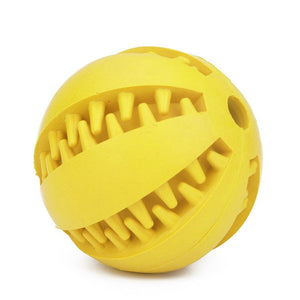 Pet Sof Pet Dog Toys Toy Funny Interactive Elasticity Ball Dog Chew Toy For Dog Tooth Clean Ball Of Food Extra-tough Rubber Ball