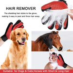 Load image into Gallery viewer, Cat Grooming Gloves Dog Hair Remover Gentle Deshedding Brush Comb Tool Pet Massage Mitt with Enhanced Long/Short Fur
