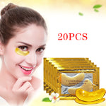 Load image into Gallery viewer, InniCare 20Pcs Crystal Collagen Gold Eye Mask Anti-Aging Dark Circles Acne Beauty  Patches For Eye Skin Care Korean Cosmetics
