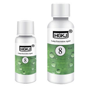 20/50ML HGKJ-8 Car Headlight Cleaning Fluid Repair Refurbishment Fluid Detergent Car Light Cleaner