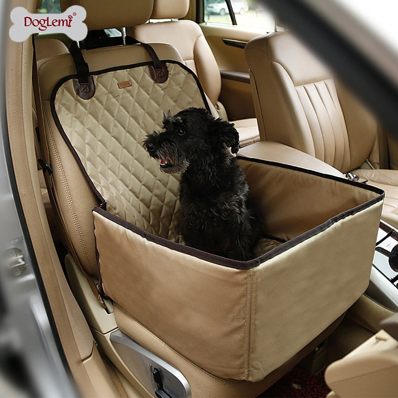 Pet Dog Car Seat Cover Protector Waterproof Vehicle Pet Mat Blanket Foldable Pet Dog Car Carrier Basket Safety Single Seat Bag