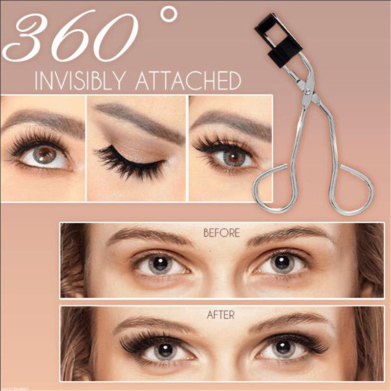 Magnetic Quantum Eyelash Curler With False Eyelashes Waterproof No Glue No Eyeliner Long Lasting Eyelash Extension Easy To Wear