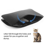 Load image into Gallery viewer, Waterproof Pet Cat Litter Mat EVA Double Layer Cat Litter Trapping Pet Litter Cat Mat Clean Pad Products
