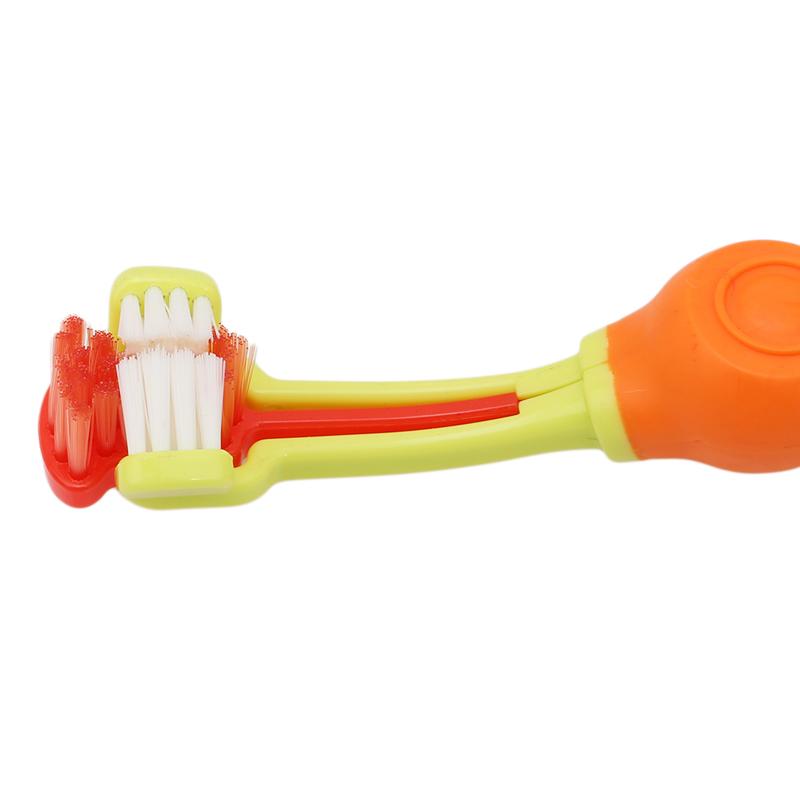 Three Sided Pet Toothbrush