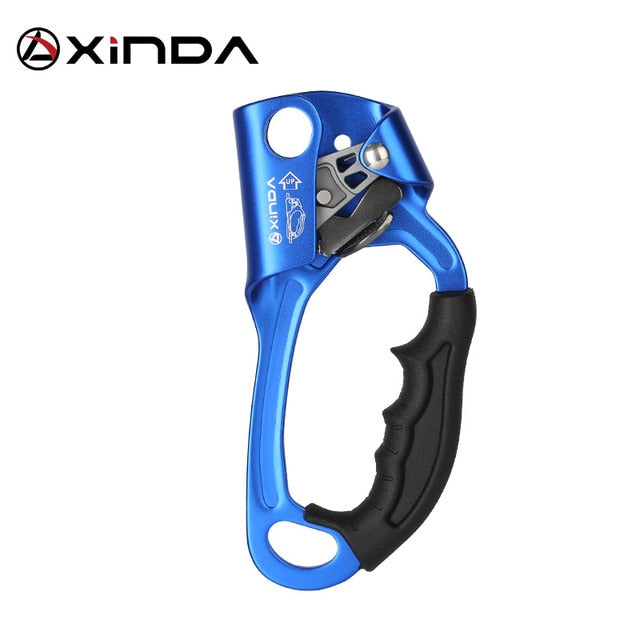 XINDA Outdoor Sports Rock Climbing Right Hand Ascender Device Mountaineer Handle Ascender Climbing Rope Tools