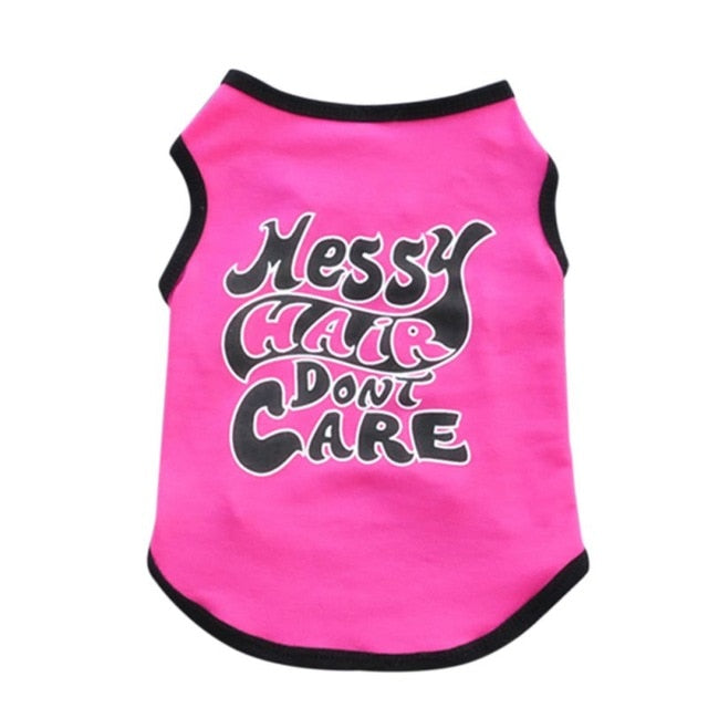 Unisex Pet Summer Clothes Puppy Dog Cat Vest T Shirt Coat Sweater Pet Apparel