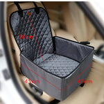 Load image into Gallery viewer, Pet Dog Car Seat Cover Protector Waterproof Vehicle Pet Mat Blanket Foldable Pet Dog Car Carrier Basket Safety Single Seat Bag
