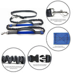 Load image into Gallery viewer, Pet Dog Running Leash Rope with2 handles DogJoging Walking Leash with Reflective Hands
